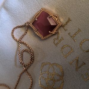 Kendra Scott long adjustable pendant